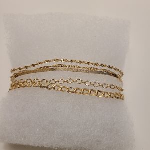 Banana Republic gold tone bracelet
